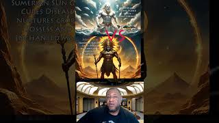 Mbombo Cosmic Creator vs Ninurta Sumerian Sun God mostpowerfulgods sumer africa africangods [upl. by Rahmann422]