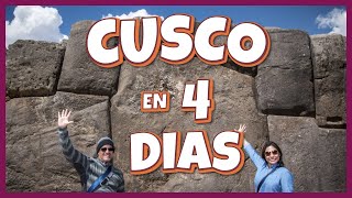 TOUR CUSCO INOLVIDABLE✨ 4 DÍAS  Itinerario ✅  qué incluye [upl. by Sopher]