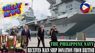 PHILIPPINE NAVY RECEIVES MAIN SHIP DONATION FROM BRITISH ❗❗❗ [upl. by Idnal521]