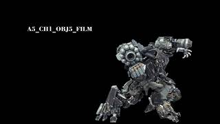 Transformers The Game  Alternate set of Ironhide Voice clips [upl. by Cutlip125]