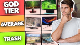 BEST 1440p Gaming Monitor Tier List 2024 [upl. by Nadabus523]