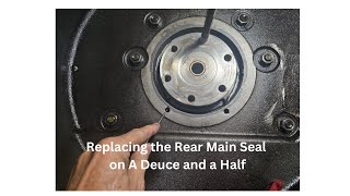 Deuce Rear Main Seal Replacement [upl. by Ydospahr]