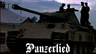 Panzerlied  With German English and Indonesia Lyrics [upl. by Kessel]