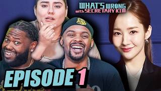 Whats Wrong with Secretary Kim Episode 1 REACTION [upl. by Eyr836]