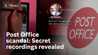 Covert recordings prove Post Office covered up scandal for years [upl. by Jacinta]