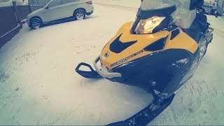 SkiDoo Skandic SWT 600 ETEC 115hp  Снегоход рулю [upl. by Ainirtac]