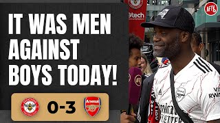 Brentford 02 Arsenal  It Was Men Against Boys Today Yardman [upl. by Raquel]