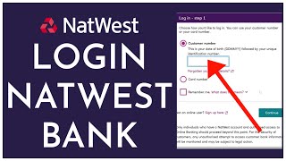 How To Login into NatWest Bank Online Banking Account 2023 [upl. by Hendren]