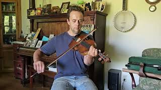 French Carpenters Billy in the Low Ground played on Russell Hash fiddle by Andy FitzGibbon [upl. by Catharine994]