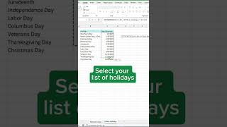 Calculate WORKDAYS Like a Pro in Excel [upl. by Burtis]