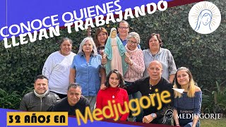 CONOCE QUIENES LLEVAN TRABAJANDO 32 AÑOS EN FUNDACION MEDJUGORJE   CONOCE NUESTRAS OFICINAS [upl. by Ruenhs]