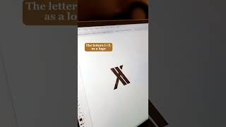 IX logo design create in adobe illustrator shorts shortsvideo logotype logodesign [upl. by Budde213]