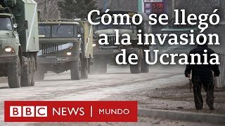 ¿Cómo escaló la crisis entre Ucrania y Rusia en los últimos meses [upl. by Grover]