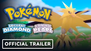 Pokemon Brilliant Diamond amp Shining Pearl  Official Legendary Encounters Trailer [upl. by Tennaj]