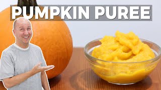 How To Make Pumpkin Puree [upl. by Gretchen]