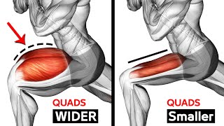 Best Exercises Quadriceps To Get Wide Leg Workout [upl. by Schultz]