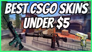 The BEST CSGO SKINS UNDER 5 2023 Update [upl. by Arral230]