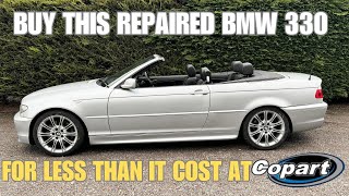 REPAIRING AN ABANDONED DVLA SEIZED BMW 330 SPORT [upl. by Ylera]