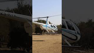 R44 Raven II Close Takeoff 1 helicopter aviation takeoff shortvideo robinson robinson r44 [upl. by Klepac]