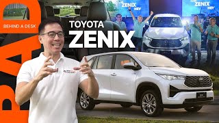 The 2023 Toyota Innova Zenix is officially out  Hybrid Power Captains Chairs And A New Platform [upl. by Aiyn]