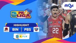 STN BIN VS Bank Sumselbabel 23  Highlight PLN Mobile Proliga 2024 [upl. by Belamy]