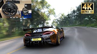 FORZA HORIZON 5 I MCLAREN 620R I THRUSTMASTER T300 RS I STEERING WHEEL GAMEPLAY [upl. by Jeb14]