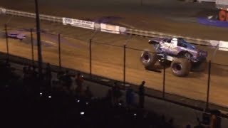 Overkill Evolution driver Mike Vaters IIs FULL Freestyle Monster Jam Hagerstown 2018 [upl. by Ilyak490]