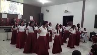 Marcas da vida coreografia em homenagem ao nosso líder de mocidade [upl. by Hgielrak976]