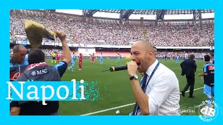 BOATO AL GOAL DI MAREK HAMSIK STADIO SAN PAOLO NAPOLINAPLES STADIUM ANNOUNCER [upl. by Johnnie905]