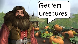 HOGWARTS MYSTERY  ALL HAGRIDS CREATURE SIDEQUESTS [upl. by Vincenta]