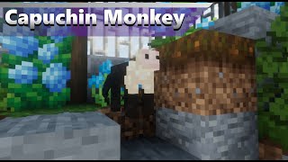 Capuchin Monkey Exhibit  Alexs Mobs Zoo Minecraft 1165 Zoo [upl. by Tessie474]