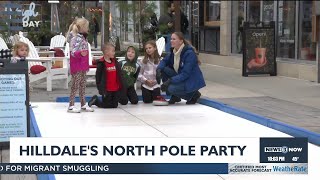 Hilldale holds annual North Pole Party [upl. by Leahcimnaj]