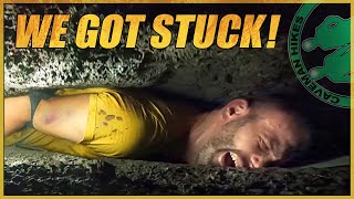 The worst claustrophobic caving you will ever see TRIGGER WARNING [upl. by Gavette513]