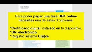 Pagar tasas DGT online [upl. by Kciderf957]