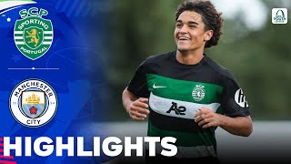 Manchester City vs Sporting CP  Highlights  UEFA Youth League 05112024 [upl. by Avalsorim718]