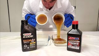 Castrol Edge vs AMSOIL 5W30 Cold Flow Challenge [upl. by Ysteb]