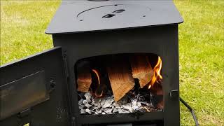 Outbacker Portable Wood Burning Tent Stove [upl. by Averir]