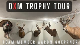 OXM Trophy Tour  Aaron Goeppner  Trophy Room Videos [upl. by Avelin]