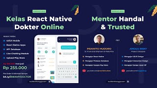 Membuat Aplikasi Chat dengan React Native dan Firebase  Kelas Online React Native [upl. by Derick840]