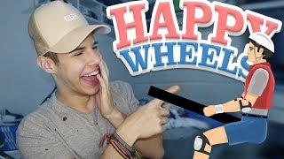 OLHA O NEGOCIO DELE  Happy Wheels [upl. by Nosnevets]