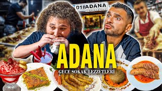 ADANA GECE SOKAK LEZZETLERİNİ DENEDİK  wbicimali [upl. by Anovad675]