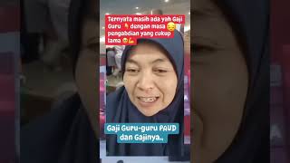 Miris mendengar melihat gaji guru 😭😭😭 semoga selalu di berikan keberkahan aamiin [upl. by Thessa]