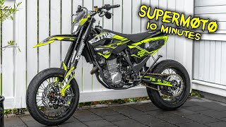 BUILDING EPIC SUPERMOTO IN 10 MINUTES [upl. by Alisun411]