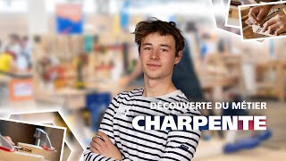 Tu connais le métier Charpentier  avec un compétiteur de lÉquipe de France des métiers 2024 [upl. by Llerrad647]