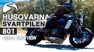 2024 Husqvarna Svartpilen 801 Review  can it standout from the other paralleltwin roadsters [upl. by Nekcerb]