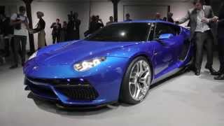 Lamborghini Asterion LPI 9104 Concept  2014 Paris Motor Show [upl. by Lytsirhc]