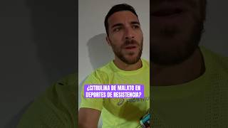 🔋¿Puede servirme la citrulina de malato para mis entrenamientos  nutriciondeportiva running [upl. by Hanzelin551]