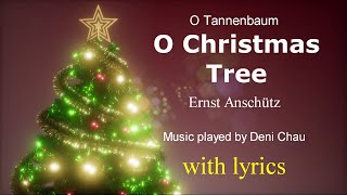 O Christmas Tree  instrumental with lyrics [upl. by Bbor]