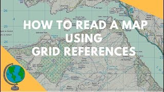 How to read Maps  Grid References Geography Skills [upl. by Stacee103]