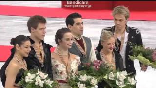 EC 2014 Medal Ceremony Ice Dance 2 [upl. by Nirej119]